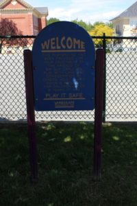 Sir Guy Carleton Playground Sign