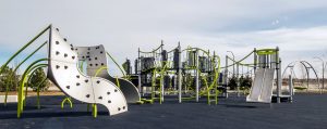 Carrington Greenway playground structure